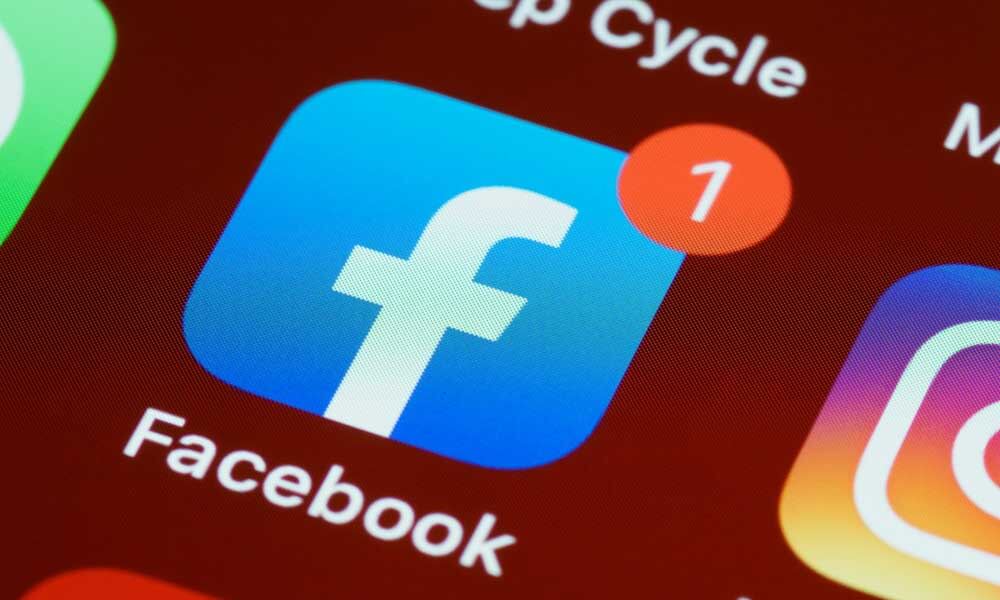 Facebook mobile phone icon