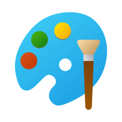 Microsoft Paint Brand Logo