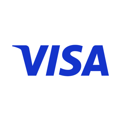 Visa Blue Brand Logo